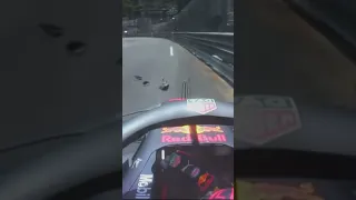 Max Verstappen Monaco F1 Race Crash💥 #shorts