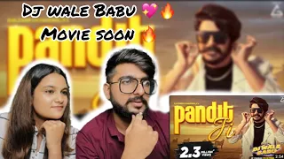 Reaction on Pandit Ji: Gulzaar Chhaniwala Mahi GaurMukesh Tiwari| New Haryanvi Movie Songs 2022