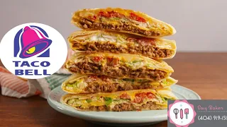 Easy Taco Bell Crunch Wrap Supreme Recipe | CopyCat Recipe