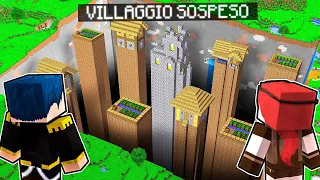 HO TROVATO UNO STRANO VILLAGGIO ALTO SU MINECRAFT!