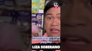 IBINULGAR ni OGIE DIAZ ang KASINUNGALINGAN ni LIZA SOBERANO