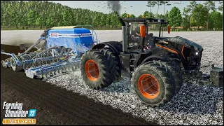 Spreading lime. Sowing barley & rolling. Selling silage | #Zielonka Ep.24 | #FS22 PREMIUM EXPANSION