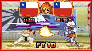 Street Fighter 2: Champion Edition - zeibon (CHL) VS (CHL) kuroro_ce [sf2ce] [Fightcade] [FT10]