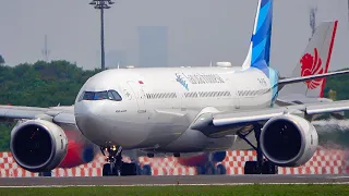 25 MENIT Video Pesawat Landing Takeoff Di Bandara Tersibuk Indonesia Soekarno Hatta