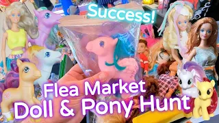 Successful Flea Market visit ~ Vintage Barbie and My Little Pony G1, G3 (Denios in Roseville CA)
