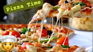 Dominos Style Cheese Burst Pizza | Easy Pizza At Home | Restaurant Style Pizza | Perfect Pizza