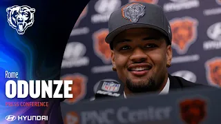 Rome Odunze on becoming a Bear: 'It was meant to be' | Chicago Bears