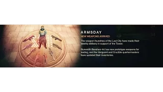 Destiny: [The Taken King] "Armsday Order" #2 - Taken King "Gunsmith Legendary Packages"