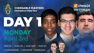 CCT 2023 | Chessable Masters Division 2 | Day 1 | Peter Leko & Peter Svidler