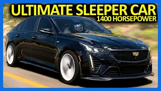 Forza Horizon 5 : The ULTIMATE Sleeper Car Customization!! (FH5 CT5-V Blackwing)