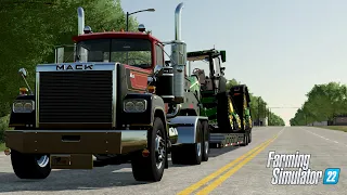 THE FIRST LOWBOY IN FS22