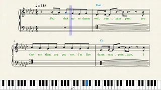 Minelli — Rampampam — Piano Sheet Music