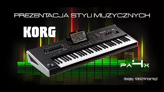 Siedem czerwonych róż - KORG PA 4x