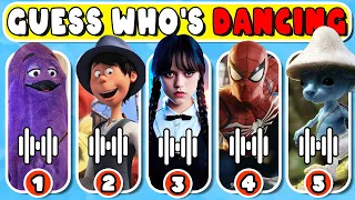 Guess Who Is Dancing? Elemental, Super Mario, Ruby Gillman Movie ?|Great Trivia