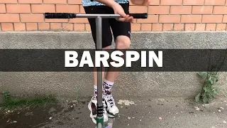 How to BarSpin|Барспин|Бар на самокате|Обучение