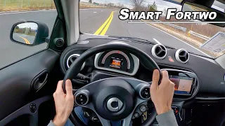 The Smart Car is Completely Underrated - 2017 Fortwo POV Drive (Binaural Audio)