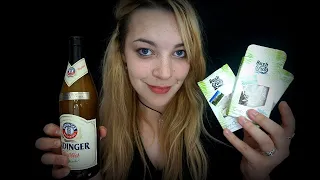 WARNING Eating Bugs and Drinking Beer [ASMR]