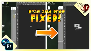 Drag and Drop Error FIX! - Simple and Easy for Photoshop, Sony Vegas and MORE! (Darku)