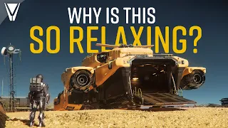 Why is Salvaging Stuff so Relaxing and Fun? [Star Citizen]