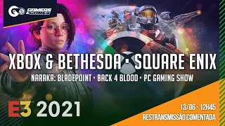 E3 DAY 2 - Xbox - Bethesda - Square - Warner【com Comentários】