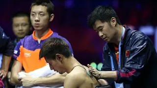 Professional athletes, you can’t afford it (Zhang Jike waist, Ma Long knee  Xu Xin wrist injury)