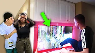 How My $1,000 TV BROKE?!? *HUGE FREAK OUT*