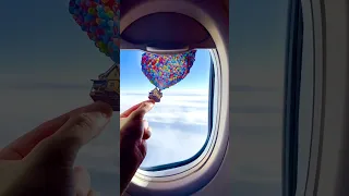 POV: you see this outside your window ✈️ #up #disney #pixar