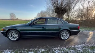 BMW E38 735i Oxford green Originalzustand Allhorn Automobile