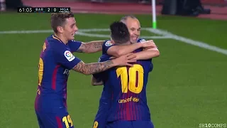 Lionel Messi vs Malaga (Home) 21/10/2017 HD 1080i by SH10
