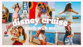 Pack With Me For a Disney Cruise!