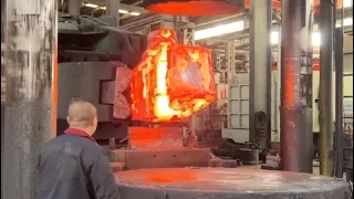 Forging Process | Hydraulic Press | Art of Forging