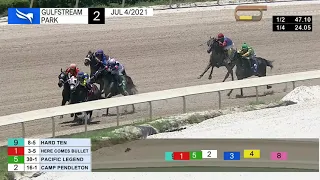 Gulfstream Park Carrera 2 - 4 de Julio 2021