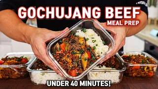 Say Goodbye To Boring Meal Prep And Make This Instead l Gochujang Beef Bulgogi Meal Prep