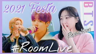 [2021 FESTA BTS ROOM LIVE ! REACTION | 방탄소년단 리액션