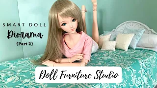 DollFurnitureStudio DIY Kits – Building a Bed and Chair for Smart Dolls! (Diorama Series Part 2)
