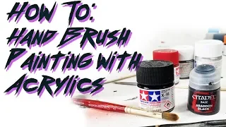 HOW TO: Brush Painting Basics