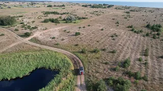 Кинбурнская коса от рассвета до заката. Август 2021