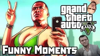 Gta 5 приколы, смешные моменты, трюки, удачные моменты