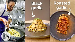 Aglio e Olio: Original vs. Black Garlic vs. Roasted Garlic with Luciano Monosilio