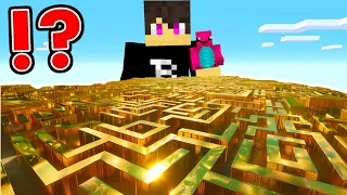 ÓRIÁS vs PICI: LABIRINTUS ÉPÍTŐ KIHÍVÁS - Minecraft