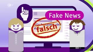 Verbreitung von Falschmeldungen - logo! erklärt - ZDFtivi