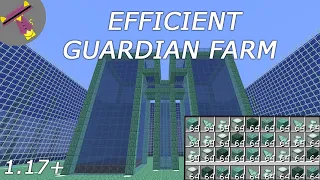 Efficient Guardian Farm - 1.16 & 1.17+ - Minecraft (Java Edition)