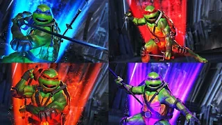 Injustice 2 - Ninja Turtles All Supermove Variations