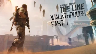 Spec Ops: The Line - Walkthrough Part 1 on Suicide (Hard) Difficulty + All Intel