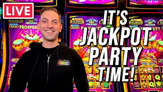 🔴 LIVE Jackpot Party Time 🤑 Best Casino Slots!