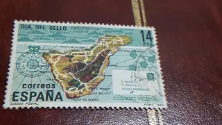 sellos ESPAÑA 14pts 1982 dia del sello ESPAÑA