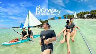 BORACAY VLOG 2023 🌴HOTEL ROOM TOUR, CHILL DAYS, SUNSET • Pia Sambo