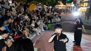 [STREET ARTIST] BE OUR. INTERACTIVE HONGDAE BUSKING. 240429.