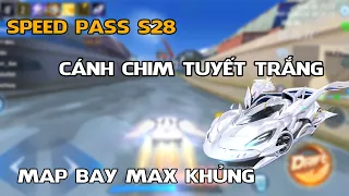 ZINGSPEED MOBILE | SpeedPass S28 - XE A "CÁNH CHIM TUYẾT TRẮNG" MAP BAY QUÁ MẠNH