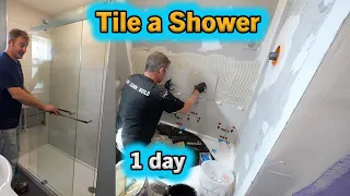 Tile a Shower in a Day | PLAN LEARN BUILD